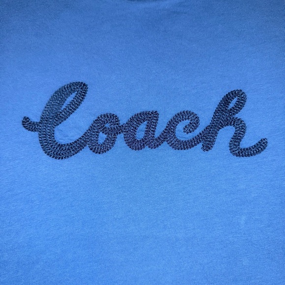 Coach Blue T-Shirt - Picture 3 of 6